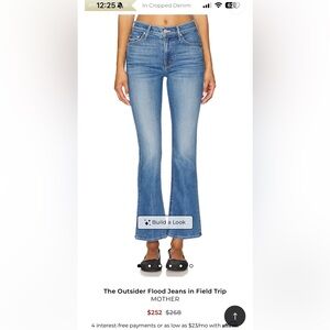 MOTHER The Outsider Flood Field Trip Jeans